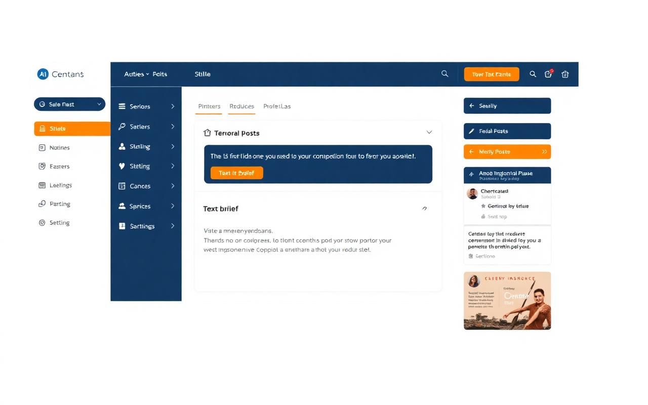 Content Generator preview in ContentFlow